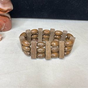 Wood Bead Bracelet